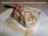 Paupiettes de Veau Farcies à la Macédoine de Légumes... pour un Défi