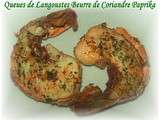 Queues de Langoustes Beurre de Coriandre Paprika