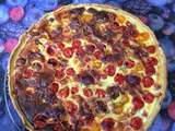 Quiche Tomates Cerise et Jambon Cru