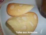 Tour en Cuisine #418 - Tuiles aux Amandes