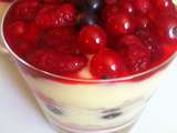 Verrines aux Fruits Rouges