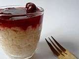 Riz au lait aux fruits rouges