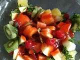 Nouvelle salade de fruits