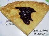 Crepe au cidre