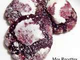 Red Velvet Crinkles Cookies