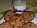 Cookies au chocolat au lait