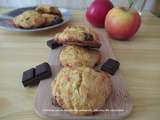 Cookies au muscovado, compote, pépites de chocolat