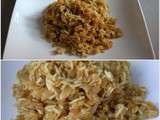 Riz aux lentilles corail