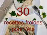 30 recettes froides pour l'été avec Omnicuiseur