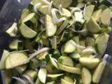 Courgettes juste croquantes au cumin