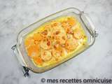 Gratin de patate douce sans lactose