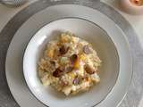 Risotto au butternut et huile de truffe