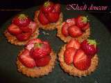 Tartelette fraises-pistache