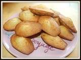 Fameuses madeleines de Lenôtre