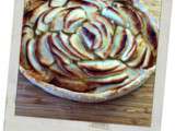 Tarte express aux pommes et figues