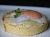 Tarte salée saumon et oeuf