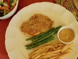 Escalopes de poulet en croûte dorée, bis