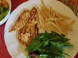 Escalopes de poulet shish taouk, bis