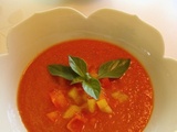 Gaspacho au cantaloup simplifié