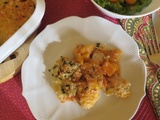 Gratin de légumes au poisson, façon Méditerranée