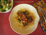 Spaghetti de fin d’été à la grecque