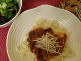 Tagliatelles aux tomates confites