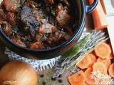 Boeuf – carottes au vin rouge