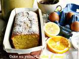 Cake au yaourt, citron et orange