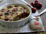 Clafoutis cerises, noisettes et spéculoos