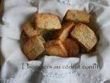 Financiers au cédrat confit