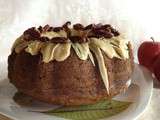 Bundt aux pommes et fromage à la crème