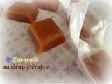 Caramels au sirop d'érable