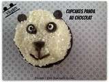 Cupcakes Panda au chocolat (vegan)