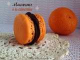 Macarons à la clémentine