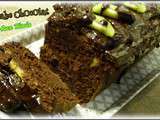 Cake au chOcOlat et aux Kiwis