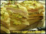 Croque Sandwich improvisé