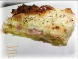 Lasagnes au Jambon - Courgette et Morbier