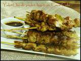 YakitOri de poulet laqué au Coca-Cola