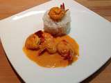 Curry de gambas