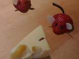 Souris fraises