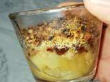 Crumble poire-chocolat