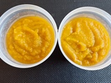 Purée de patates douces chou-fleur