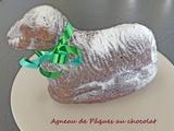 Agneau de Pâques au chocolat