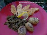 Aiguillettes de poulet croustillantes