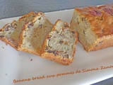 Banana bread aux pommes de Simone Zanoni *- Bataille food # 126