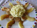 Boudin blanc de Rethel aux deux pommes