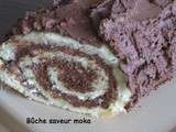 Bûche saveur moka