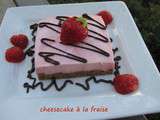 Cheesecake fraise