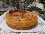 Cheesecake vanille-chocolat