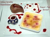 Crème brûlée framboise